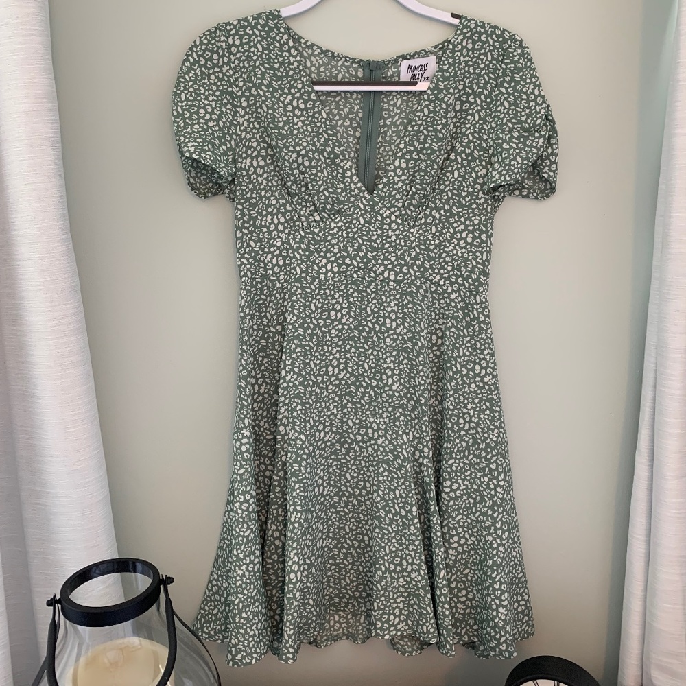 Princess Polly Green Sundress